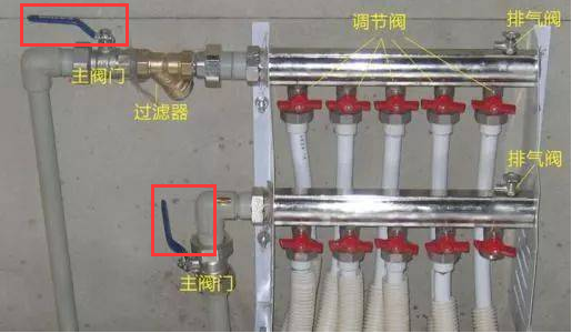 地源热泵地暖分集水器开关如何打开与关闭？